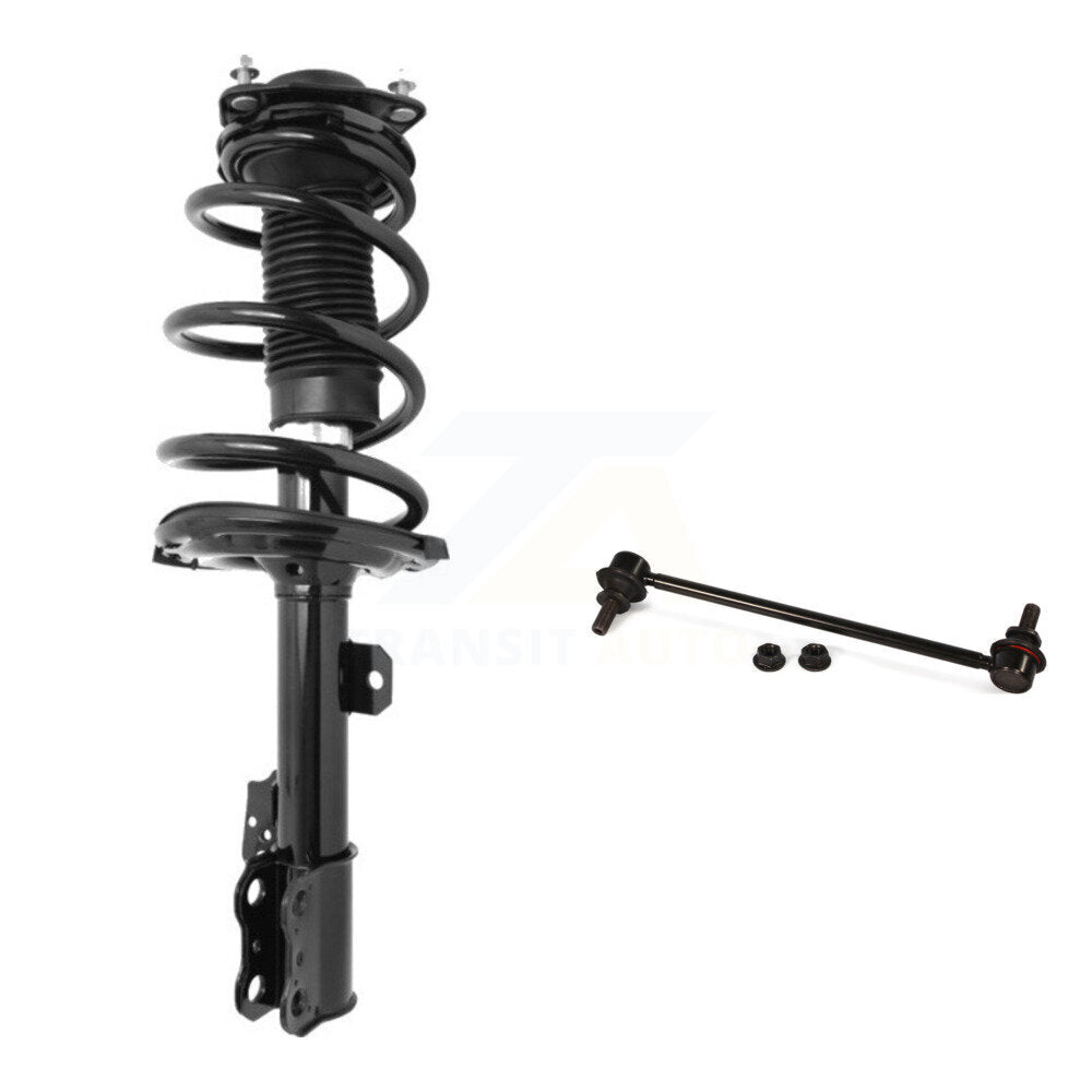 Shock Assembly TOR Link Front Left Kit For 11-20 Toyota Sienna FWD Excludes AWD