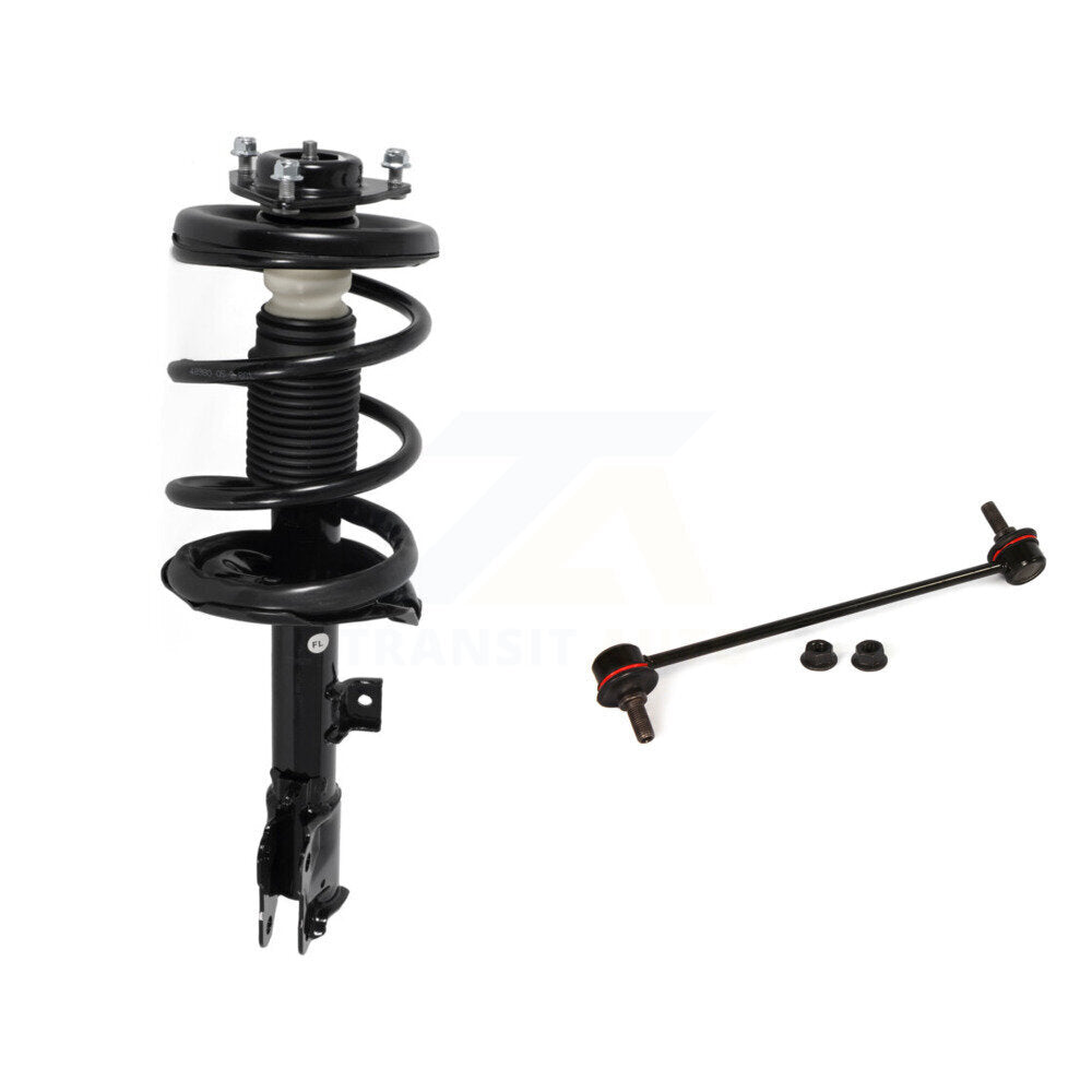 Complete Shock Assembly And TOR Link Front Left Kit For Mitsubishi Outlander