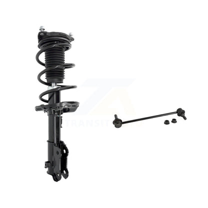 Complete Shock Assembly & TOR Link Front Left Kit For Hyundai Elantra Kia Forte