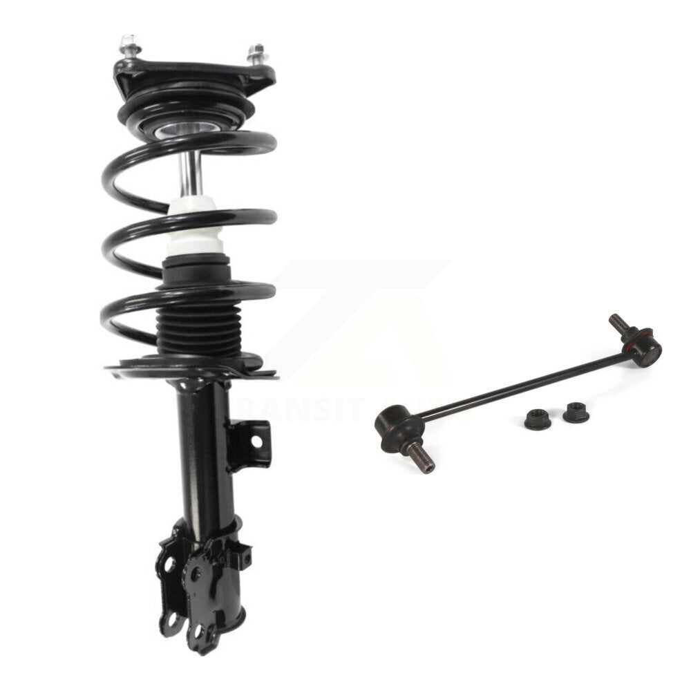 Complete Shock Assembly And TOR Link Front Left Kit For Kia Forte Forte5 Koup