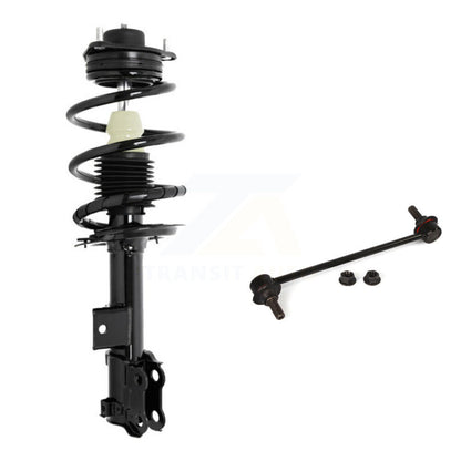 Complete Shock Assembly & TOR Link Front Left Kit For Hyundai Sonata Kia Optima