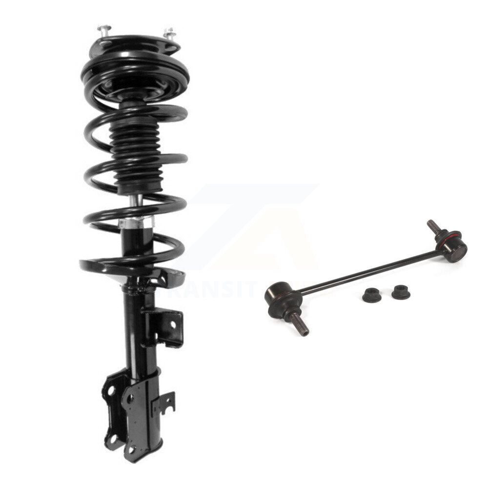 Shock Assembly And TOR Link Front Left Kit For 2010-2013 Ford Transit Connect