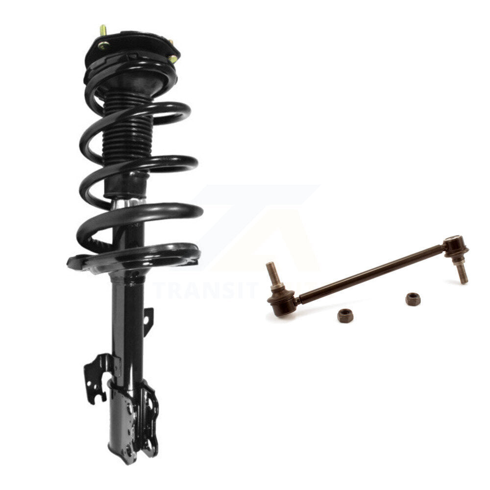 Complete Shock Assembly And TOR Link Front Left Kit For Toyota Sienna FWD