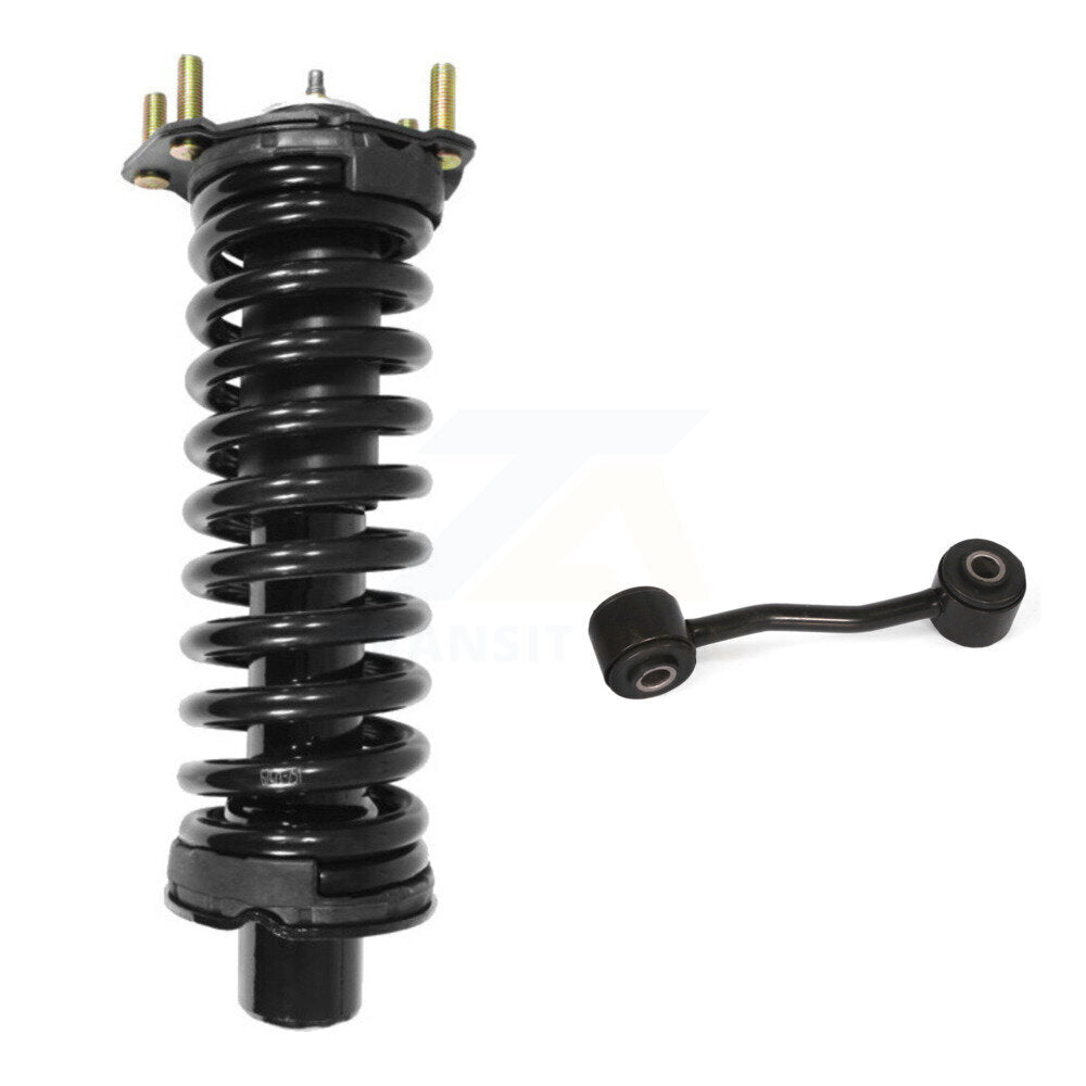 Shock Assembly TOR Link Front Left Kit For Jeep Liberty Excludes Diesel Engines