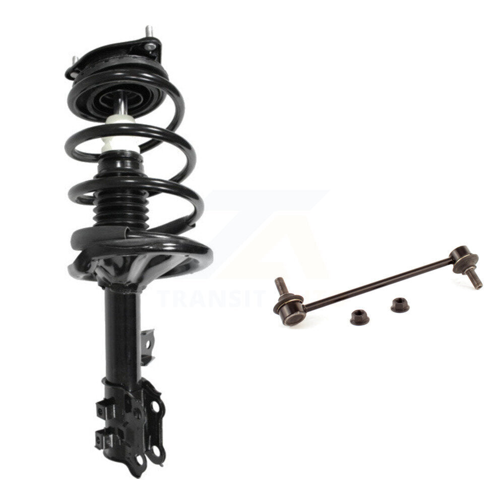 Complete Shock Assembly & TOR Link Front Left Kit For 2007-2010 Hyundai Elantra