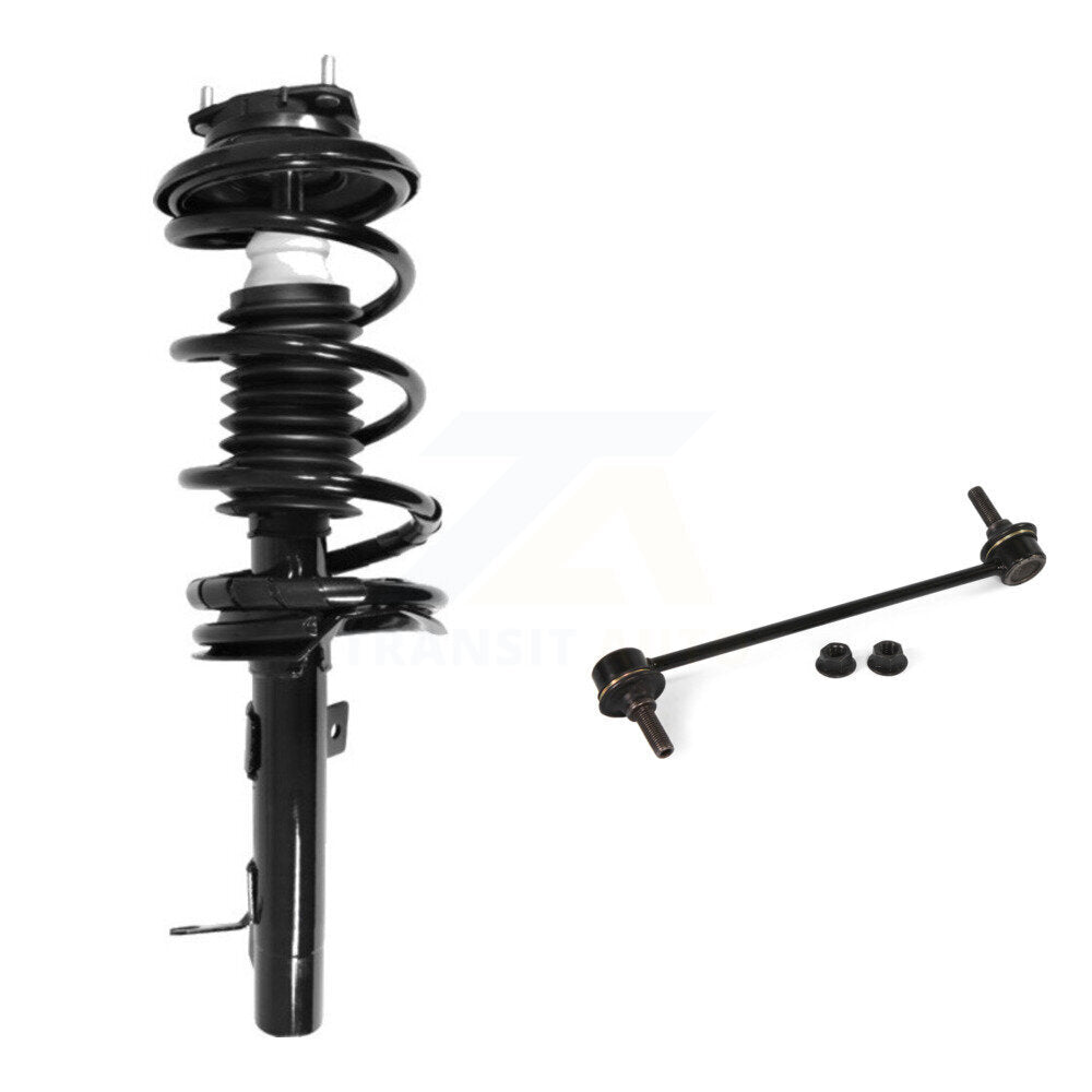 Shock Assembly And TOR Link Front Left Kit For Ford Focus Excludes SVT Models