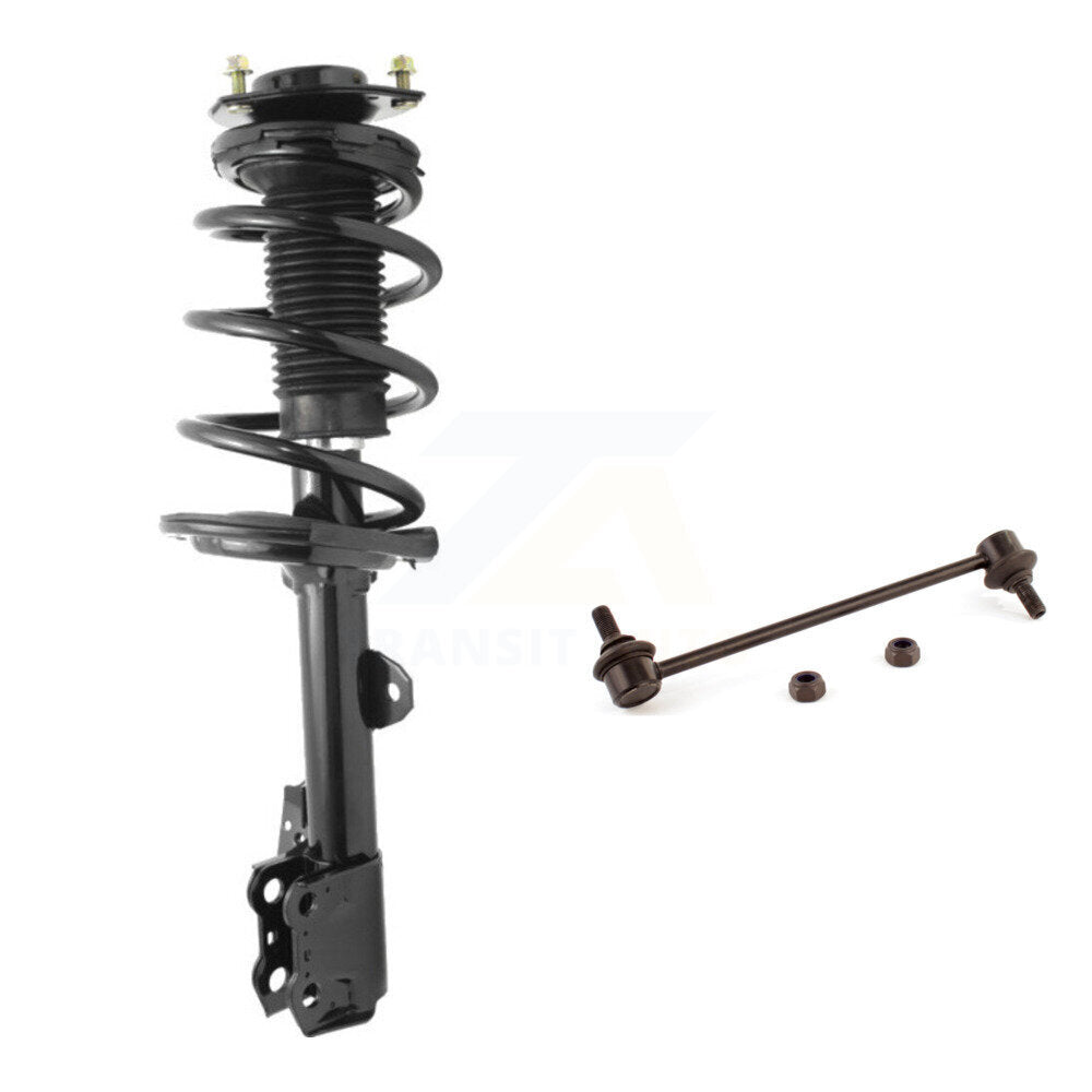 Complete Shock Assembly And TOR Link Front Left Kit For 2009-2016 Toyota Venza