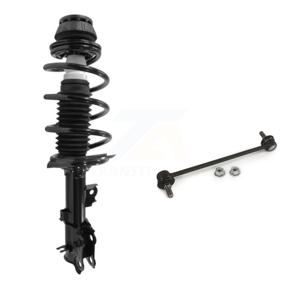 Shock Assembly And TQ Link Front Right Kit For 2012-2017 Hyundai Accent Kia Rio