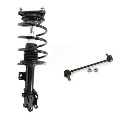 Complete Shock Assembly And TQ Link Front Right Kit For Kia Forte Forte5 Koup