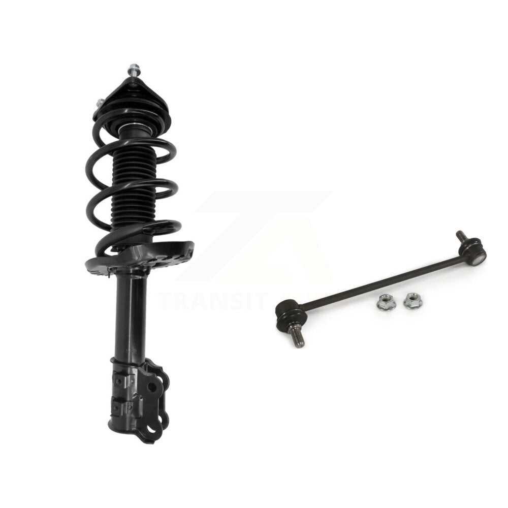 Complete Shock Assembly And TQ Link Front Right Kit For Hyundai Elantra GT