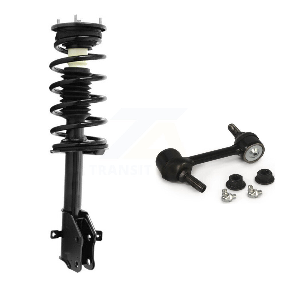 Shock Assembly And TQ Link Front Right Kit For 2007-2010 Ford Edge Lincoln MKX