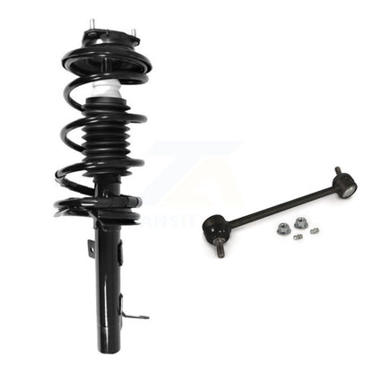 Shock Assembly And TQ Link Front Right Kit For Ford Focus Excludes SVT Models