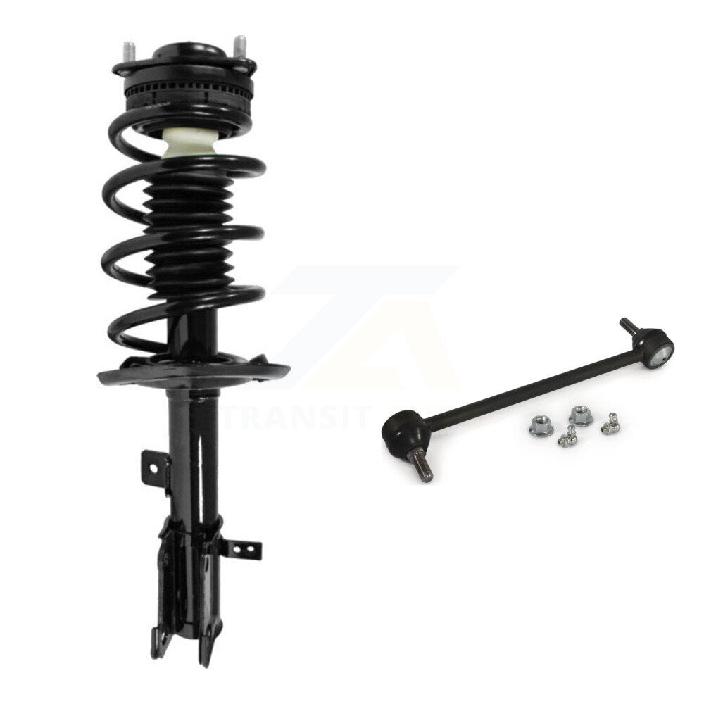 Shock Assembly & TQ Link Front Right Kit For Chrysler 200 Dodge Avenger Sebring