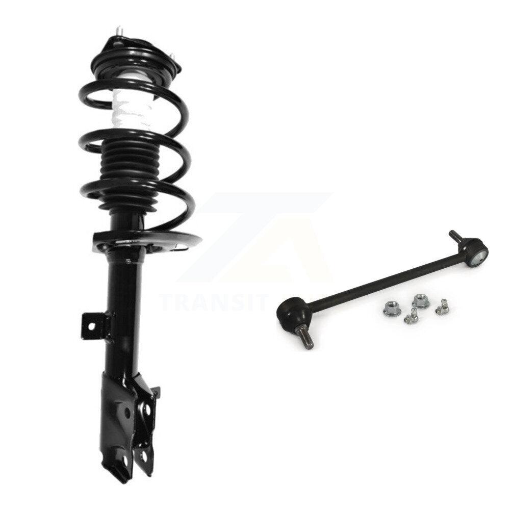 Shock Assembly & TQ Link Front Right Kit For Jeep Dodge Caliber Patriot Compass