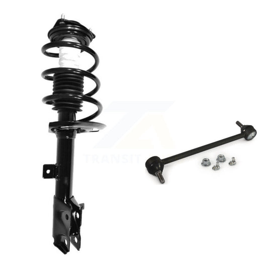 Shock Assembly & TQ Link Front Right Kit For Jeep Dodge Caliber Patriot Compass