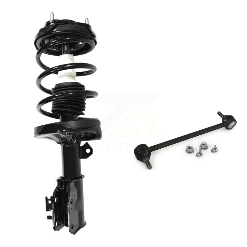 Complete Shock Assembly And TQ Link Front Right Kit For Mazda Protege Protege5