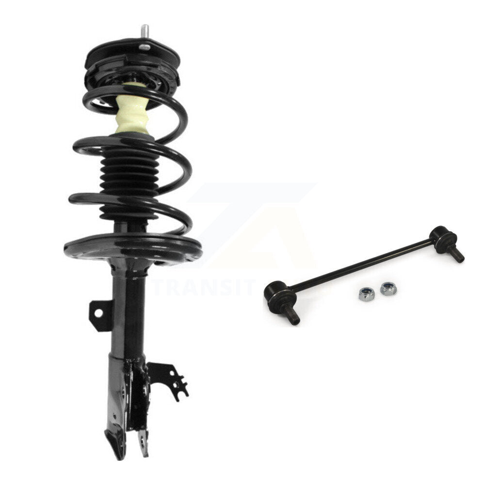 Complete Shock Assembly And TQ Link Front Right Kit For Toyota Camry