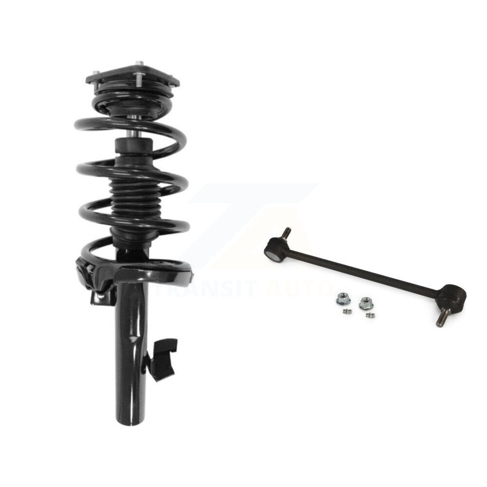 Complete Shock Assembly And TQ Link Front Right Kit For Volvo S40 C30 V50 C70
