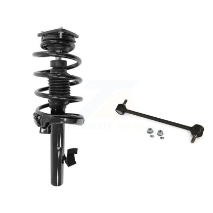 Complete Shock Assembly And TQ Link Front Right Kit For Volvo S40 C30 V50 C70