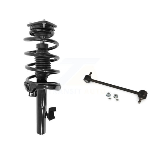 Complete Shock Assembly And TQ Link Front Right Kit For Volvo S40 C30 V50 C70