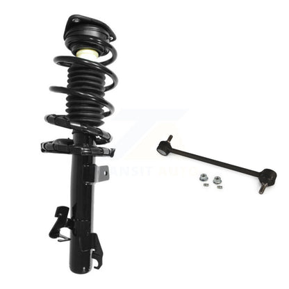 Shock Assembly And TQ Link Front Right Kit For Mazda 3 Excludes MazdaSpeed Model
