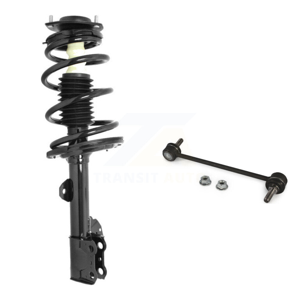 Complete Shock Assembly And TQ Link Front Right Kit For Toyota Highlander