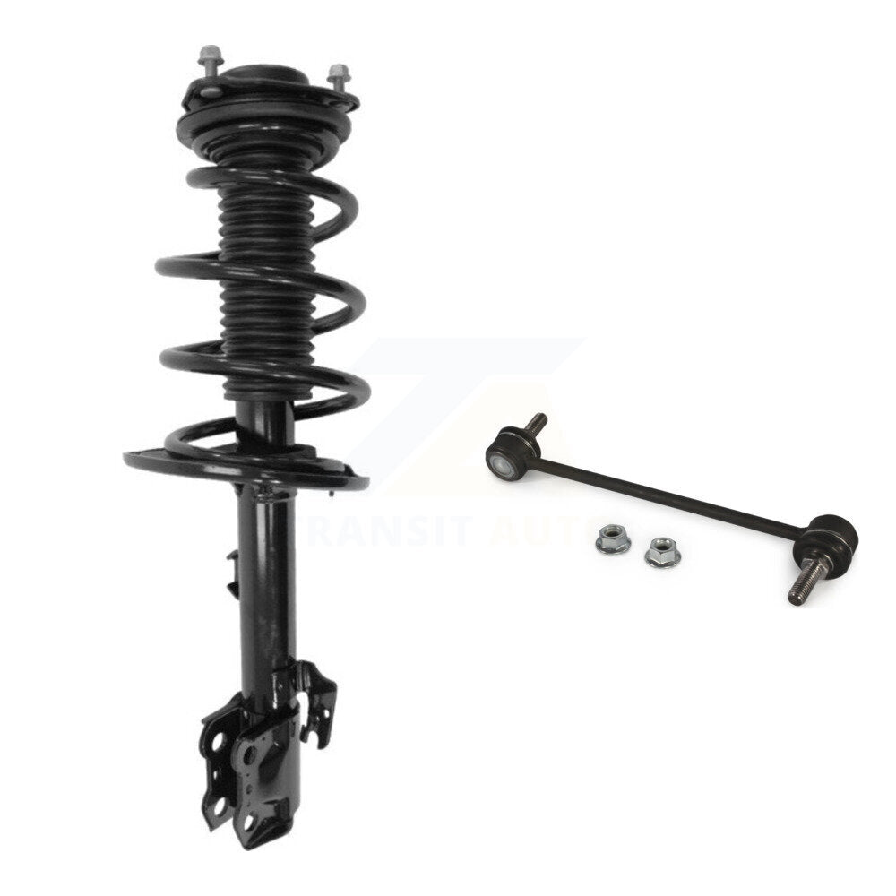 Complete Shock Assembly And TQ Link Front Right Kit For Toyota Highlander