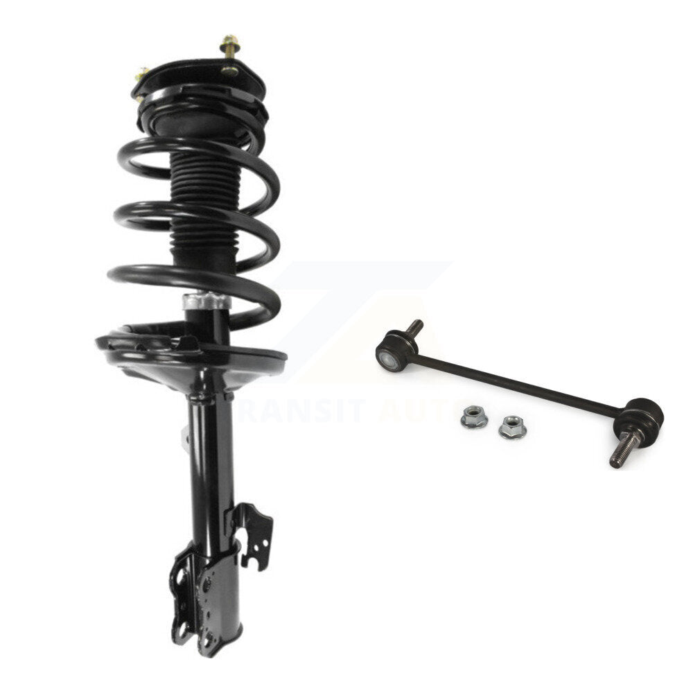 Complete Shock Assembly TQ Link Front Right Kit For Lexus RX350 RX330 RX400h AWD