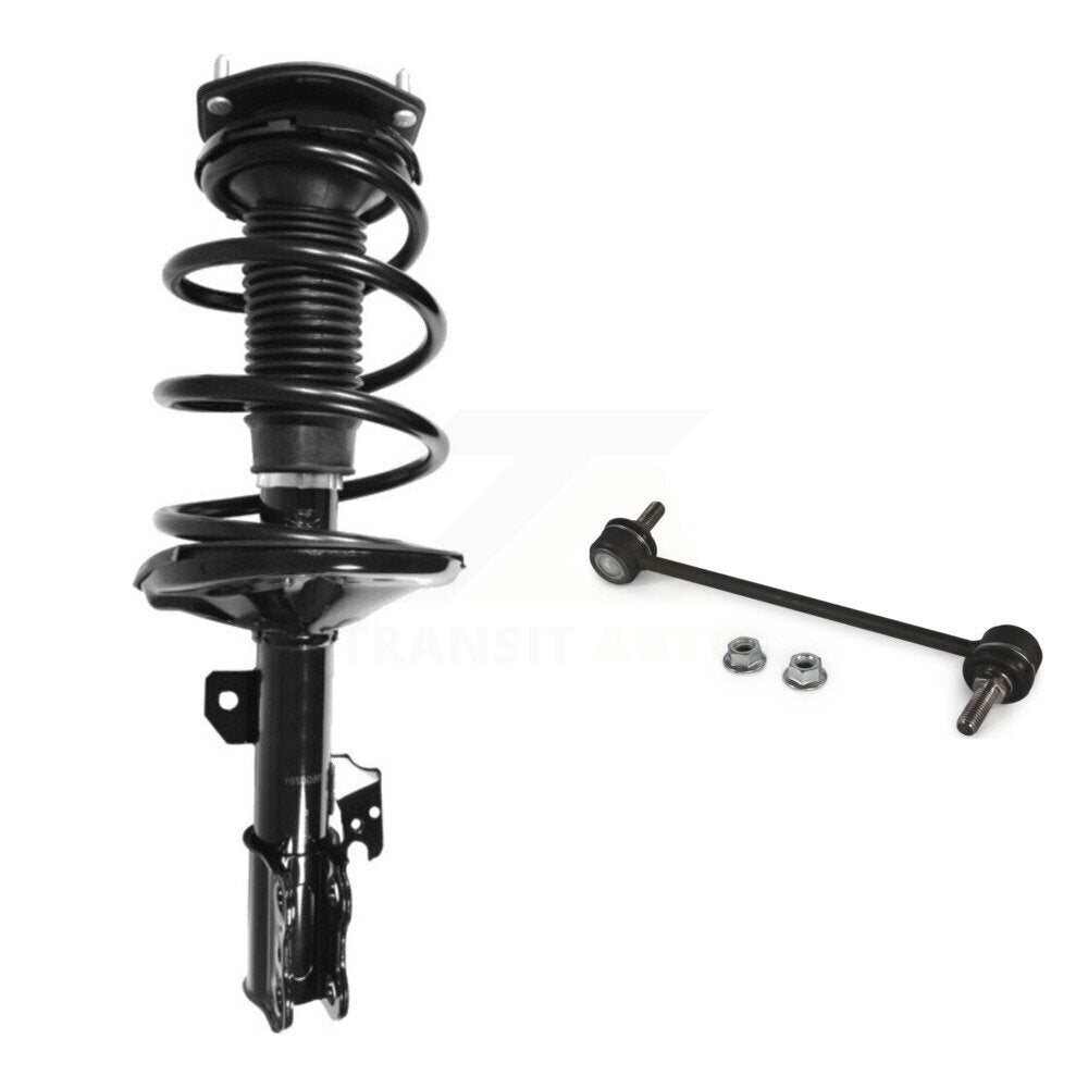 Shock Assembly & TQ Link Front Right Kit For 2002-2003 Toyota Camry Lexus ES300
