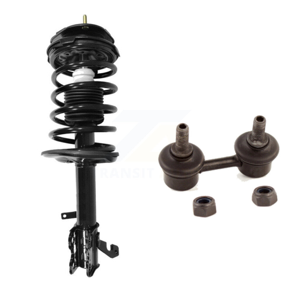 Shock Assembly And TQ Link Front Right Kit For Toyota Corolla Chevrolet Prizm