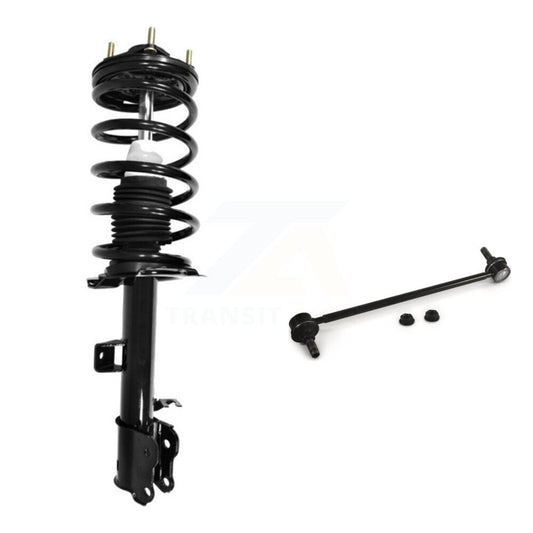 Shock Assembly And TQ Link Front Right Kit For Ford Escape Mazda Tribute Mercury