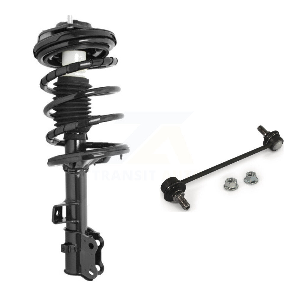 Complete Shock Assembly & TQ Link Front Right Kit For Kia Rondo Optima Magentis