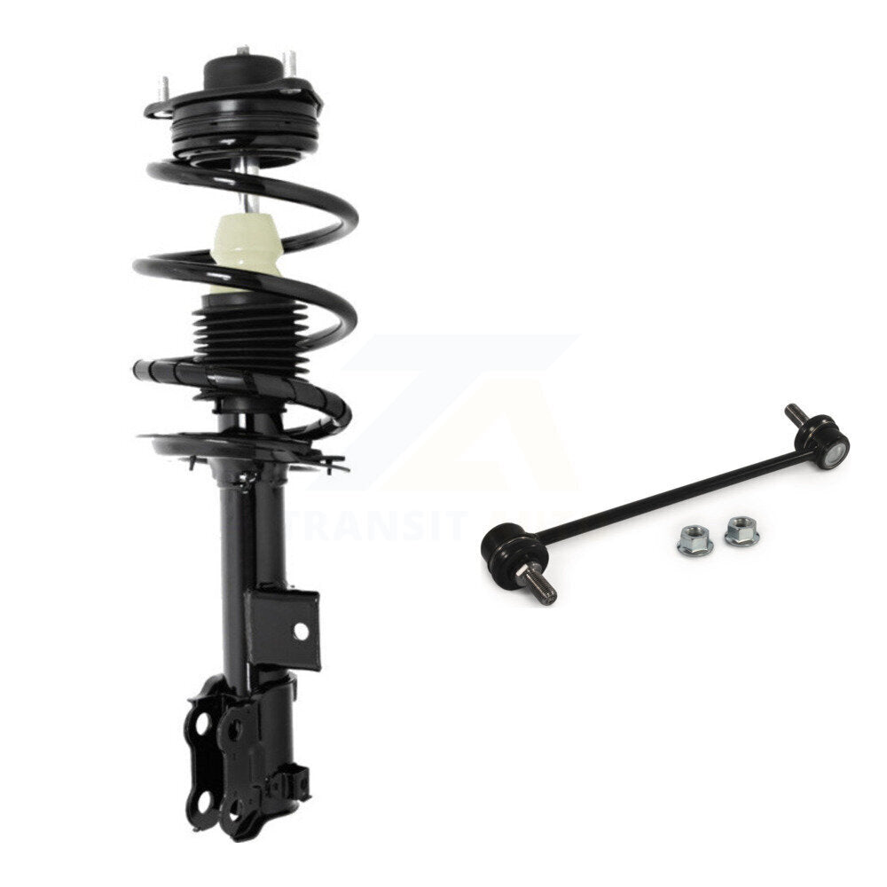 Complete Shock Assembly & TQ Link Front Right Kit For Hyundai Sonata Kia Optima