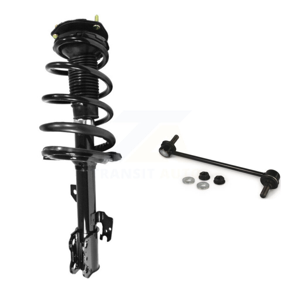 Complete Shock Assembly And TQ Link Front Right Kit For Toyota Sienna FWD