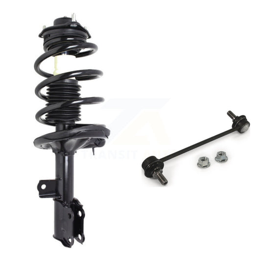 Complete Shock Assembly And TQ Link Front Right Kit For Kia Forte Koup Forte5