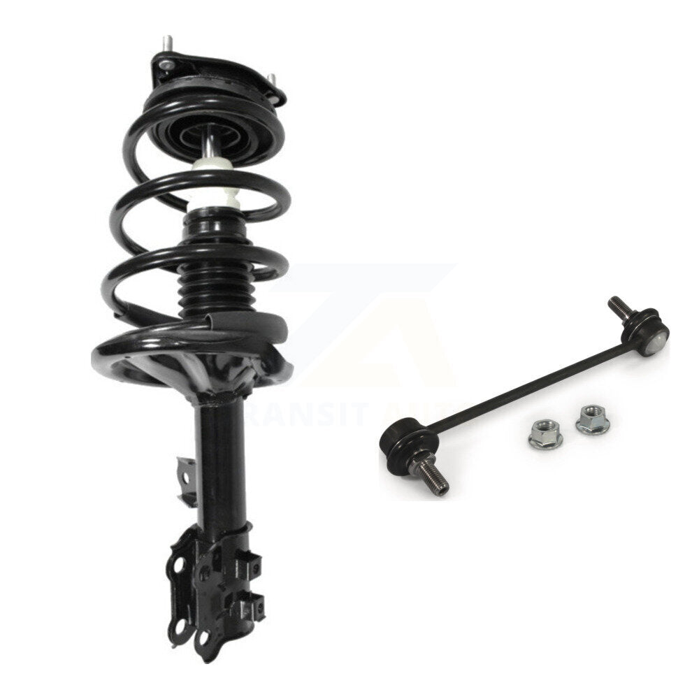 Complete Shock Assembly & TQ Link Front Right Kit For 2007-2010 Hyundai Elantra