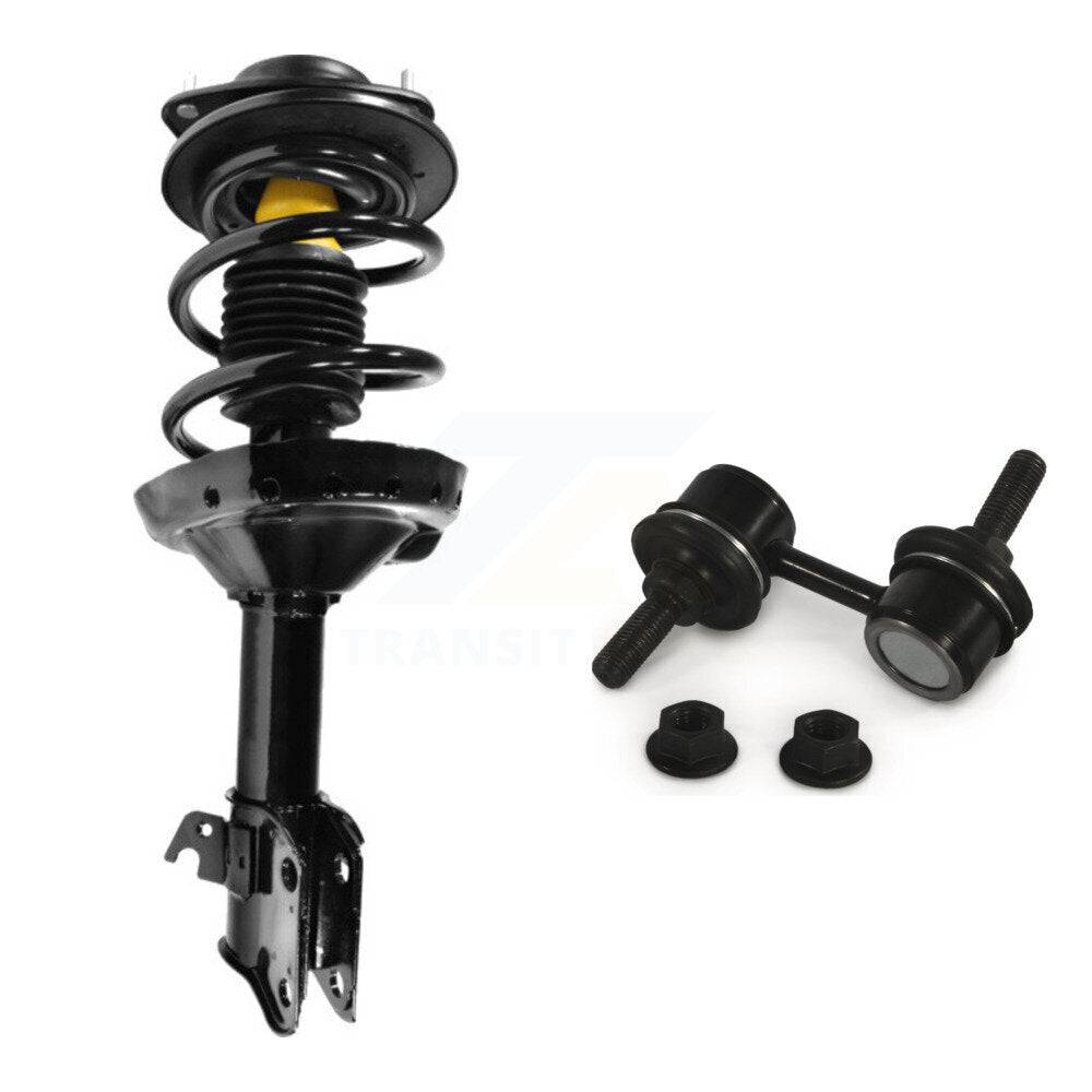 Complete Shock Assembly And TQ Link Front Right Kit For Subaru Legacy