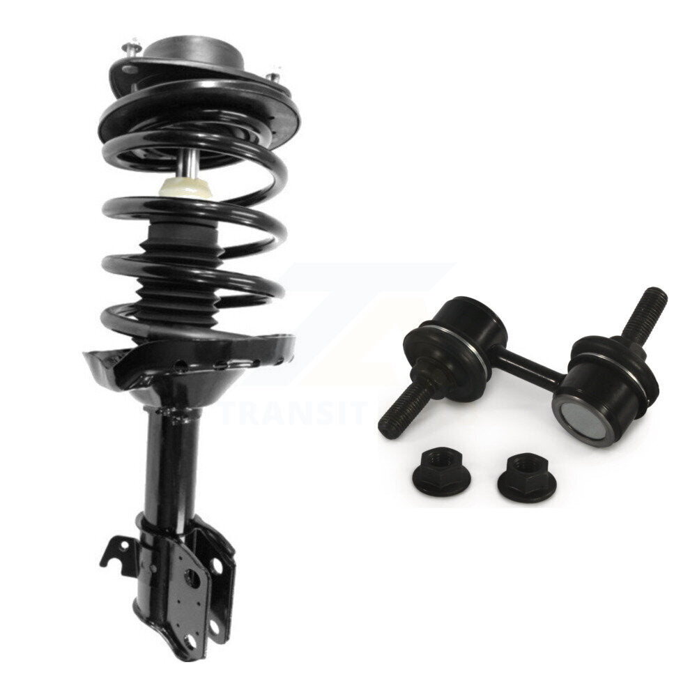 Shock Assembly & TQ Link Front Right Kit For Subaru Impreza Excludes WRX Models