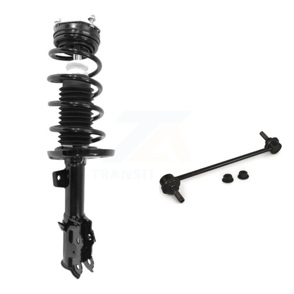 Complete Shock Assembly And TQ Link Front Right Kit For 2011-2019 Ford Fiesta