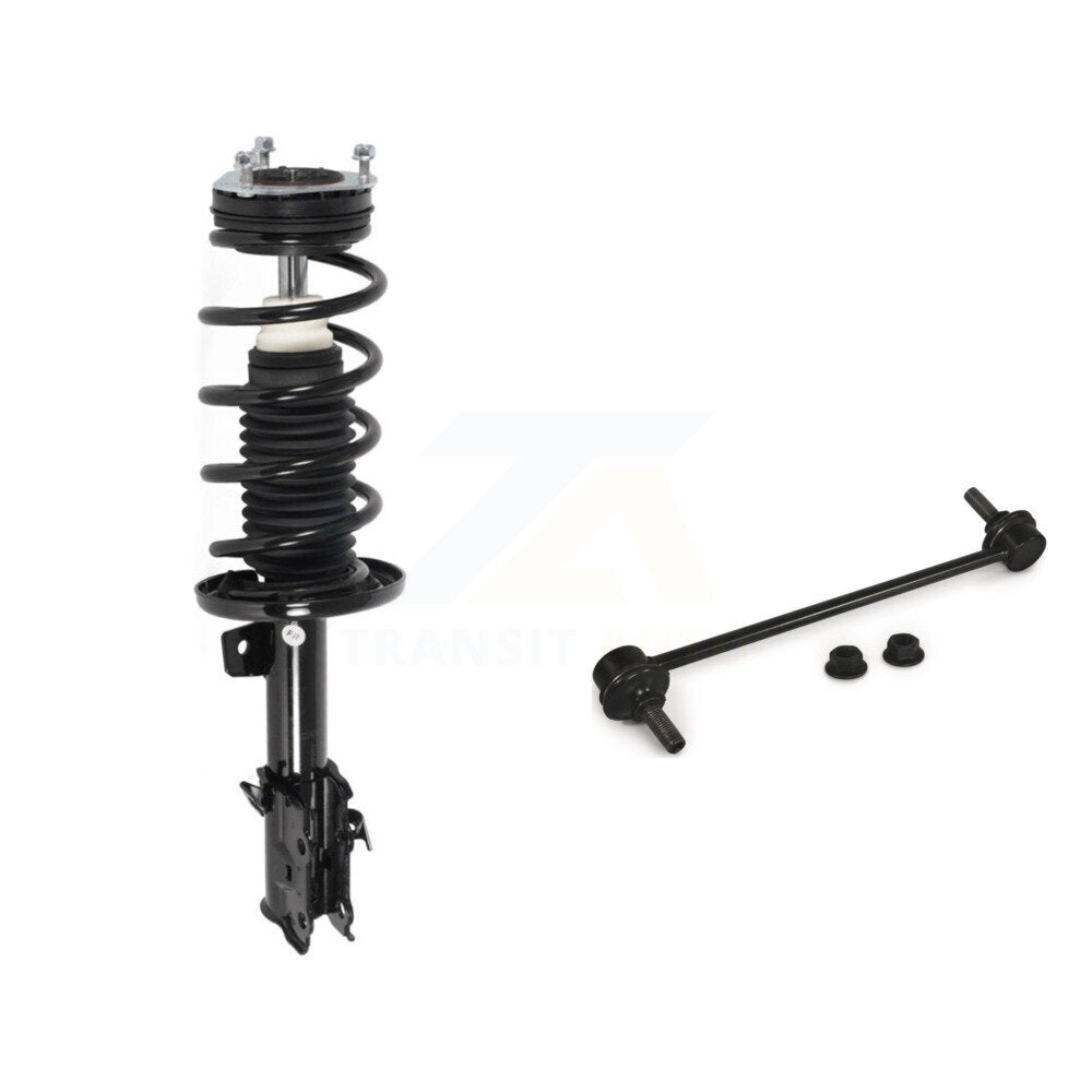 Complete Shock Assembly And TQ Link Front Right Kit For 2011-2019 Ford Fiesta