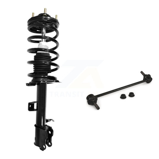 Shock Assembly & TQ Link Front Right Kit For 2001-2004 Ford Escape Mazda Tribute