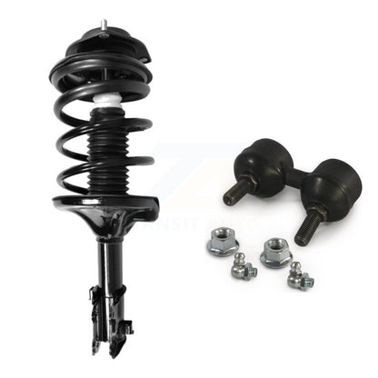 Complete Shock Assembly & TQ Link Front Right Kit For 2001-2006 Hyundai Elantra