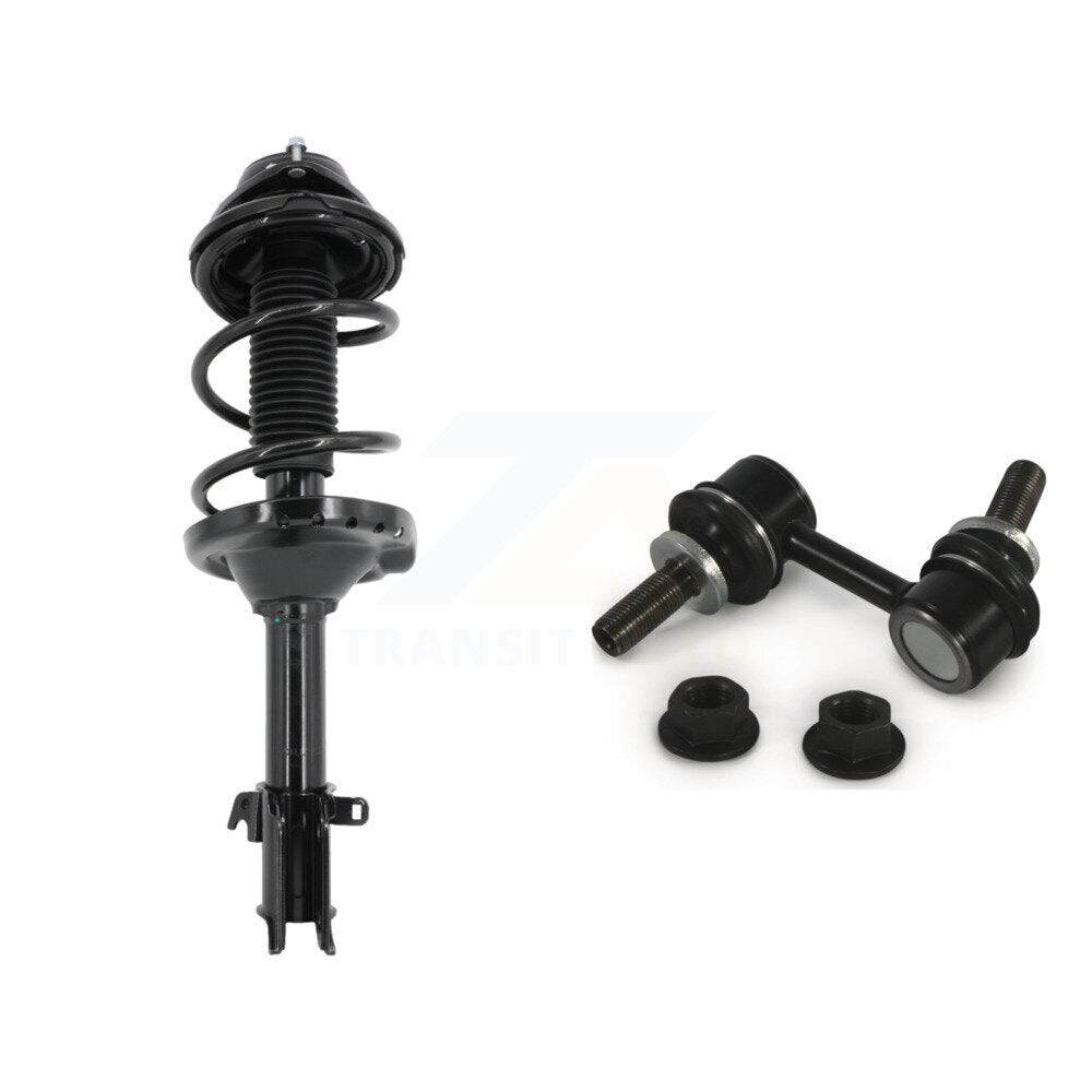 Complete Shock Assembly And TQ Link Front Right Kit For 2013-2014 Subaru Outback