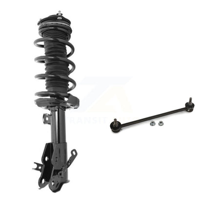 Shock Assembly & TQ Link Front Right Kit For Honda Civic Excludes Coupe Si Model