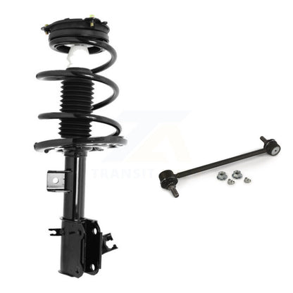Shock Assembly And TQ Link Front Right Kit For Nissan Altima Sedan with FWD 2.5L