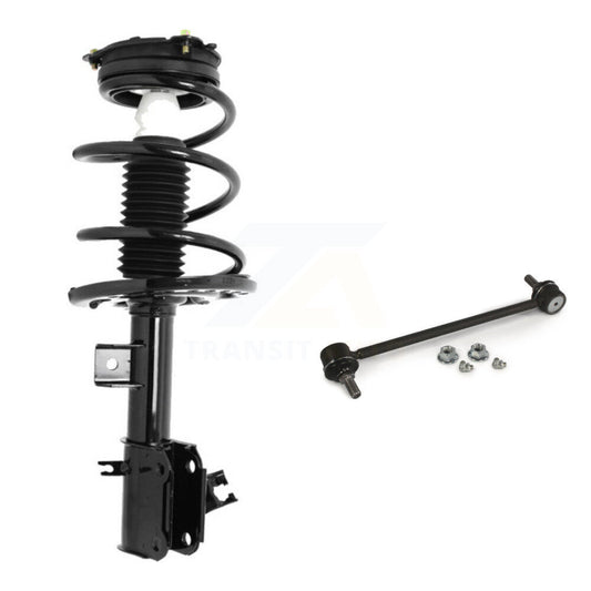 Shock Assembly And TQ Link Front Right Kit For Nissan Altima Sedan with FWD 2.5L