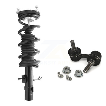 Shock Assembly And TQ Link Front Right Kit For INFINITI G37 Q60 Coupe with AWD
