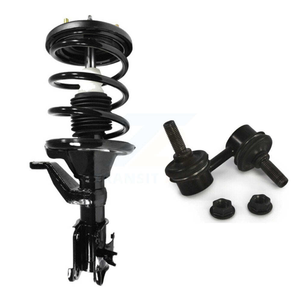 Shock Assembly TQ Link Front Right Kit For Honda Civic Excludes Hybrid Si Models