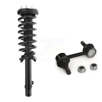 Shock Assembly & TQ Link Front Right Kit For 08-12 Honda Accord Sedan with 3.5L