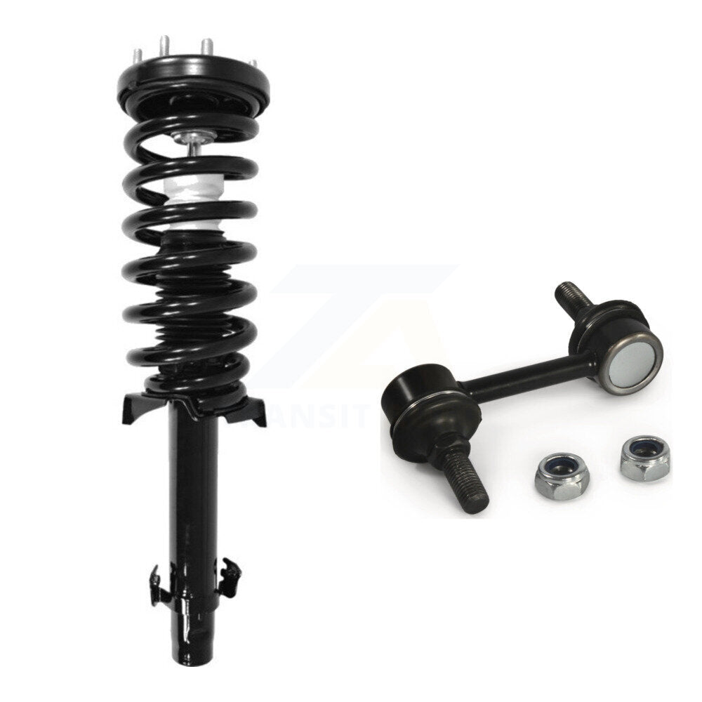 Complete Shock Assembly And TQ Link Front Right Kit For Honda Accord